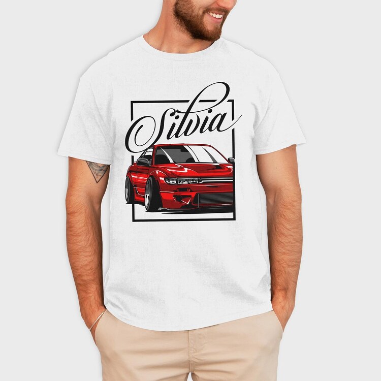 S13 ROCKET BUNNY, Tricou Barbati (Unisex)