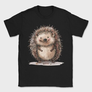 Hedgehog Smile Icon, Tricou Barbati (Unisex)