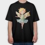 Fairy Wings Flutter, Tricou Oversize Barbati (Unisex)