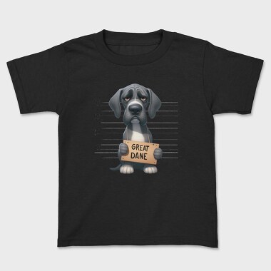 Great Dane Mugshot, Tricou Copii