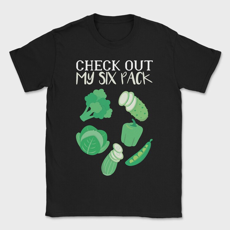 Greens Six Pack, Tricou Barbati (Unisex)