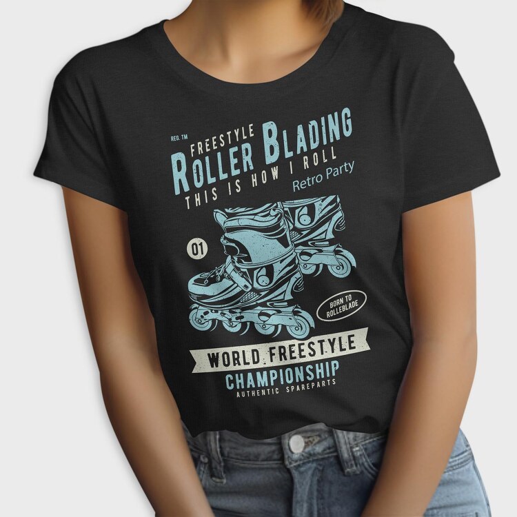 Roller Blading, Tricou Femei