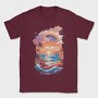 Greece Landscape Sunset, Tricou Barbati (Unisex)
