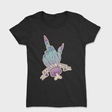 Pastel Goth Badass Witch, Tricou Femei