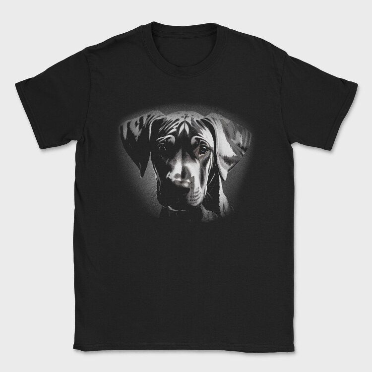 Greatdane Puppy Monochrome, Tricou Barbati (Unisex)
