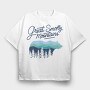 Great Smoky Mountains Bear, Tricou Oversize Barbati (Unisex)
