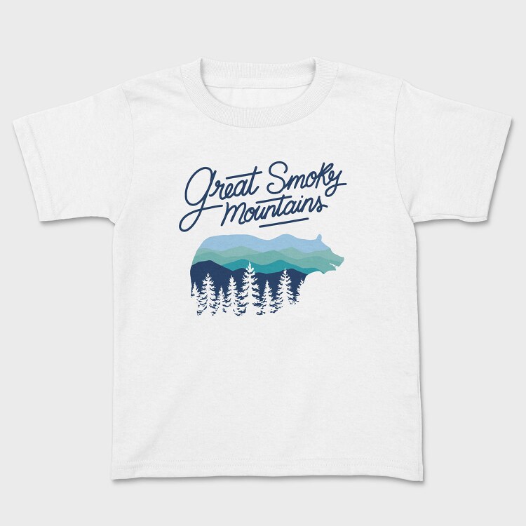 Great Smoky Mountains Bear, Tricou Copii
