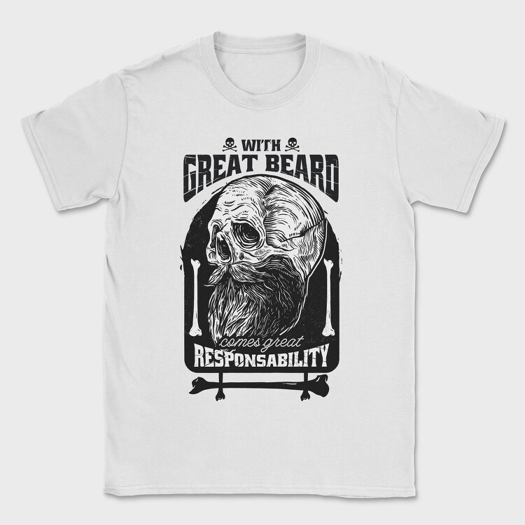 Great Beard, Tricou Barbati (Unisex)