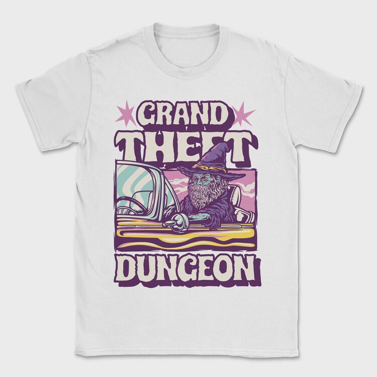 Grand Theft Dungeon, Tricou Barbati (Unisex)