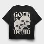 Goth Is Dead, Tricou Oversize Barbati (Unisex)