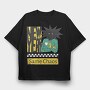 New Year Same Chaos Anti, Tricou Oversize Barbati (Unisex)