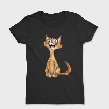 Happy Cat Smile, Tricou Femei