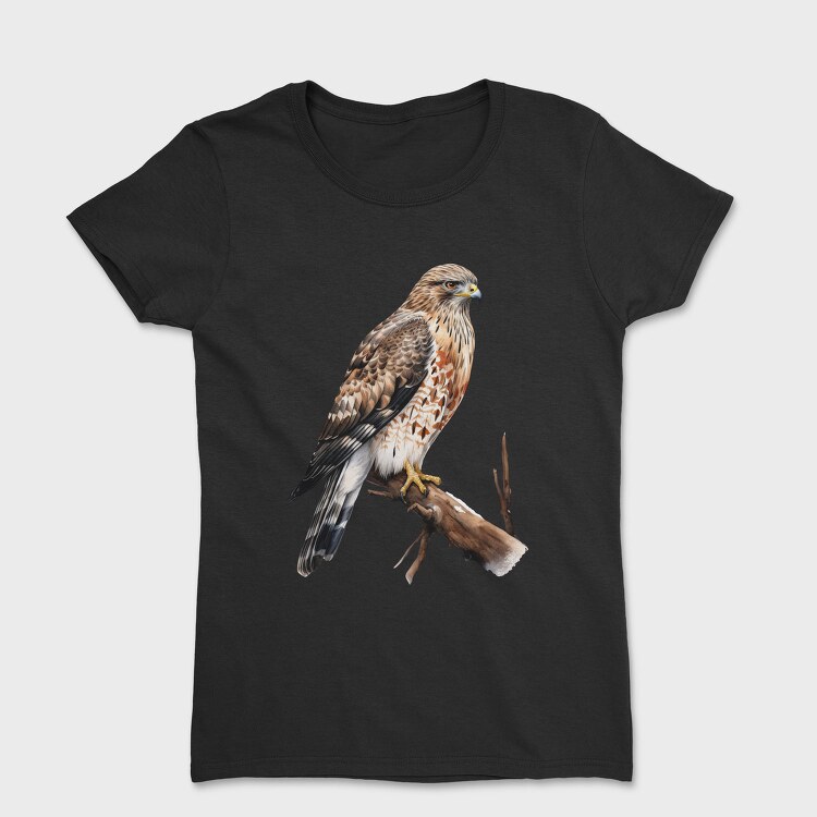Hawk Perched Branch, Tricou Femei