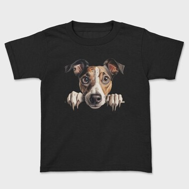 Greyhound Peeking, Tricou Copii