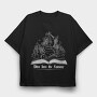 Fantasy Book Children Into The, Tricou Oversize Barbati (Unisex)