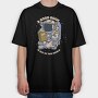Good Book Astronaut, Tricou Oversize Barbati (Unisex)