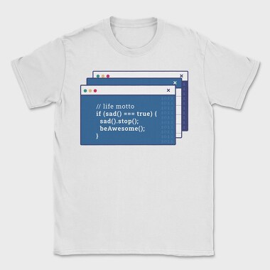 Funny Coding Computer Screen, Tricou Barbati (Unisex)