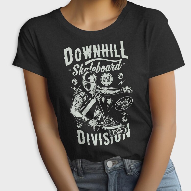Downhill Skateboard Division, Tricou Femei