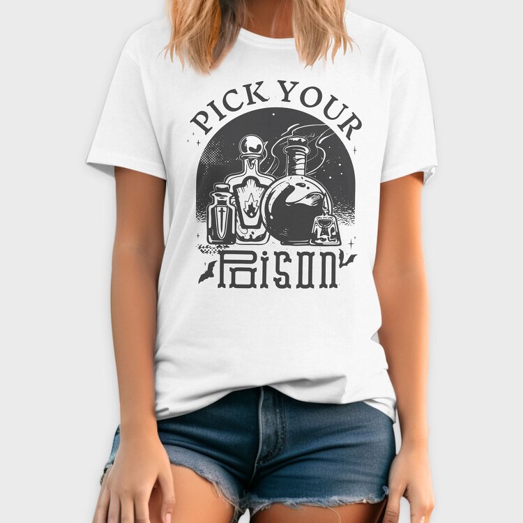Pick Your Poison Halloween, Tricou Barbati (Unisex)