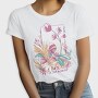 Fantasy Fairy Flowers Fairycore, Tricou Femei