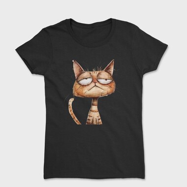 Grumpy Cat Face, Tricou Femei