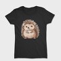 Hedgehog Cuddly Boho, Tricou Femei