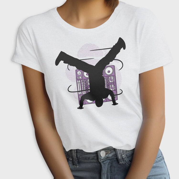 Breakdancing Breakdancer, Tricou Femei