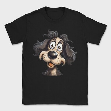Happy Dog Smile, Tricou Barbati (Unisex)
