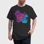 Trippy Cat, Tricou Barbati (Unisex)
