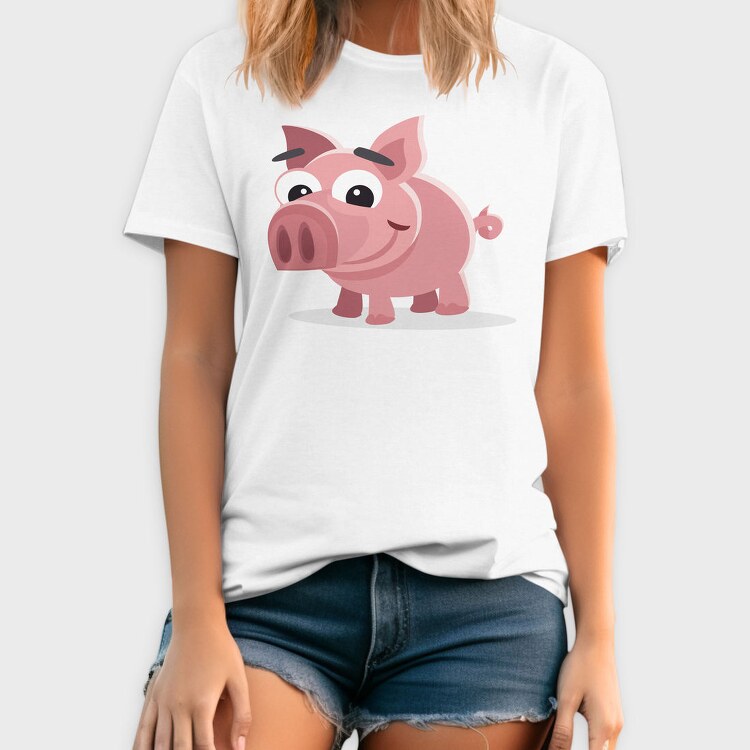 Piggy Bank Fun, Tricou Barbati (Unisex)