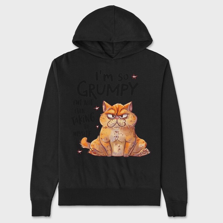 Grumpy Cat Issues, Hanorac Oversize Barbati (Unisex)