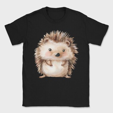 Hedgehog Cute Boho, Tricou Barbati (Unisex)