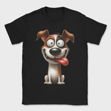 Happy Doggy, Tricou Barbati (Unisex)