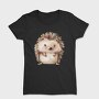Hedgehog Cute Boho, Tricou Femei