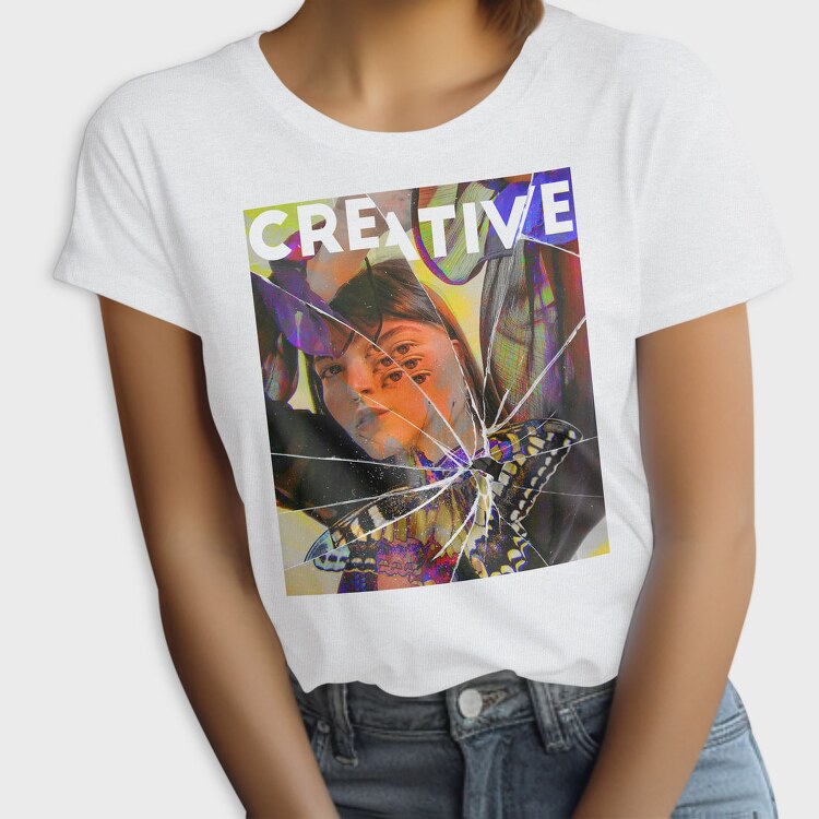 Broken Glass Creative, Tricou Femei