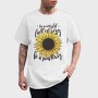 Sunflower Rose Quote, Tricou Barbati (Unisex)