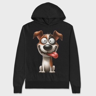 Happy Doggy, Hanorac Oversize Barbati (Unisex)