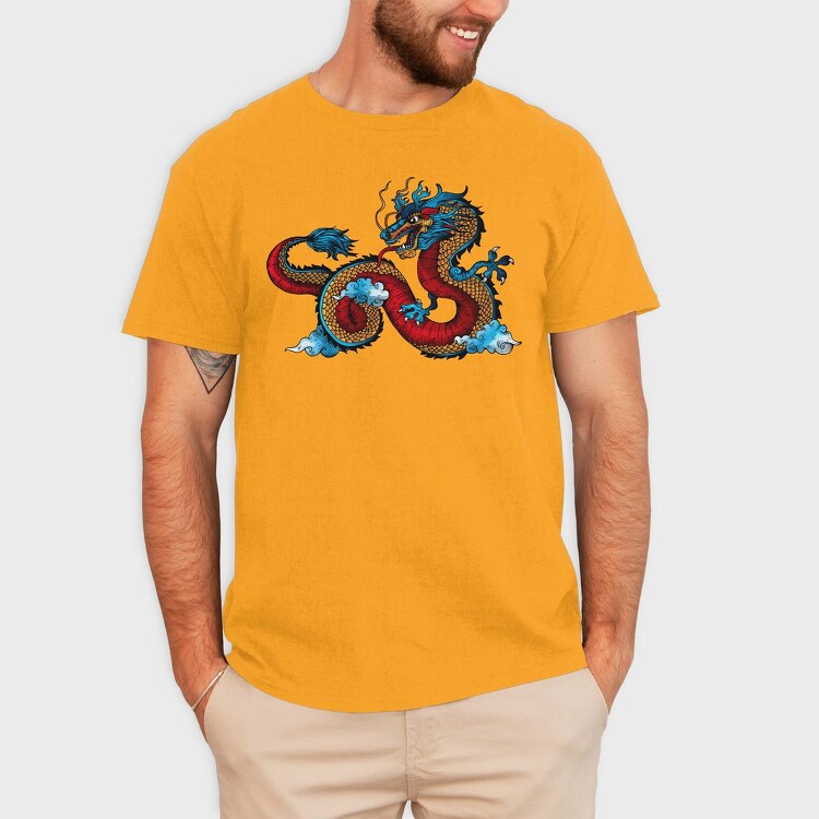 Dragon Tattoo, Tricou Barbati (Unisex)