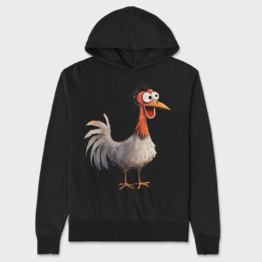 Happy Feather Feet, Hanorac Oversize Barbati (Unisex)