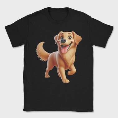 Happy Golden Smile, Tricou Barbati (Unisex)
