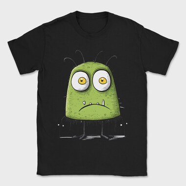 Green Monster Face, Tricou Barbati (Unisex)