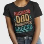Husband Dad Programmer, Tricou Femei