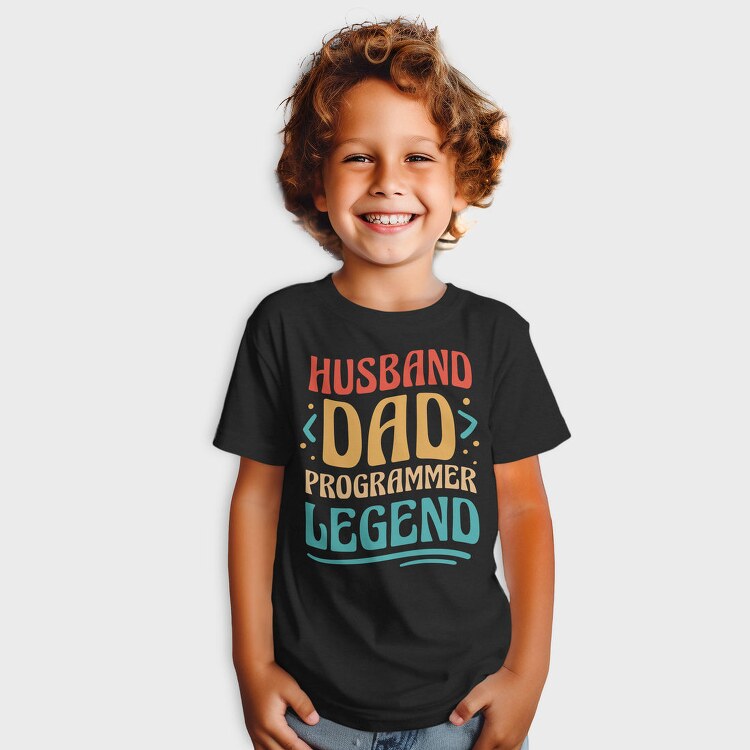 Husband Dad Programmer, Tricou Copii