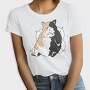 Fat Cat Resting, Tricou Femei