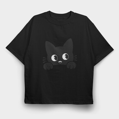 Black Kitten Club, Tricou Oversize Barbati (Unisex)