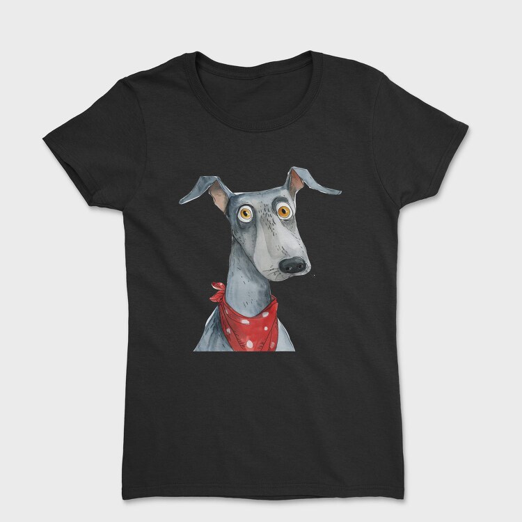 Greyhound Bandana, Tricou Femei