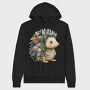 Hedgehog Patchwork Clipart, Hanorac Oversize Barbati (Unisex)