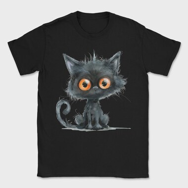 Black Kitty Eyes, Tricou Barbati (Unisex)