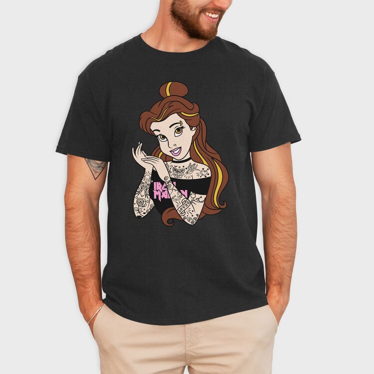 Princess Rockstar 10, Tricou Barbati (Unisex)
