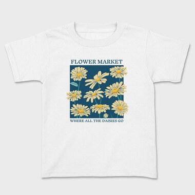 Flower Market Daisies, Tricou Copii